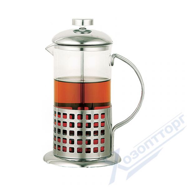 French press TECO, TC-F4080 0.8l made of high quality heat-resistant glass